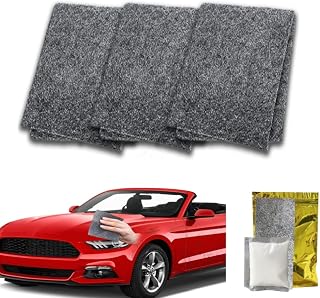 Nano Sparkle Cloth for Car Scratches, 2023 Nano Sparkle Cloth Scratch Remover Easily Repair Scratches Paint Residues Water Spots Remover, Nanosparklecloth Scratch Remover Erase Car Scratches