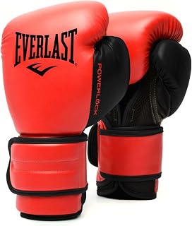 Everlast P00002311 Powerlock 2R Training Glove Red 14OZ