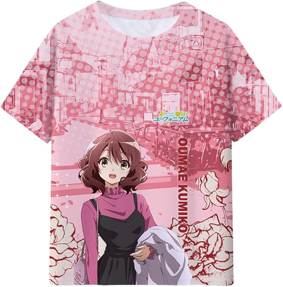 Amazon.co.jp: [Zylaxena] 響け！ユーフォニアム Tシャツ 半袖 黄前