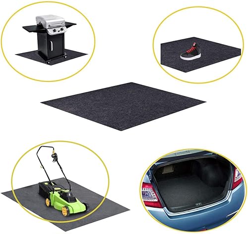 Miniatura 6 de Tapete para debajo de la parrilla, tapete de parrilla prémium para terraza, tapete para proteger la cubierta, tapete de barbacoa para debajo