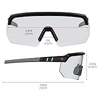 Vista 7 de Ergodyne Skullerz AEGIR - Gafas de seguridad antiarañazos, antivaho y ANSI z87.1