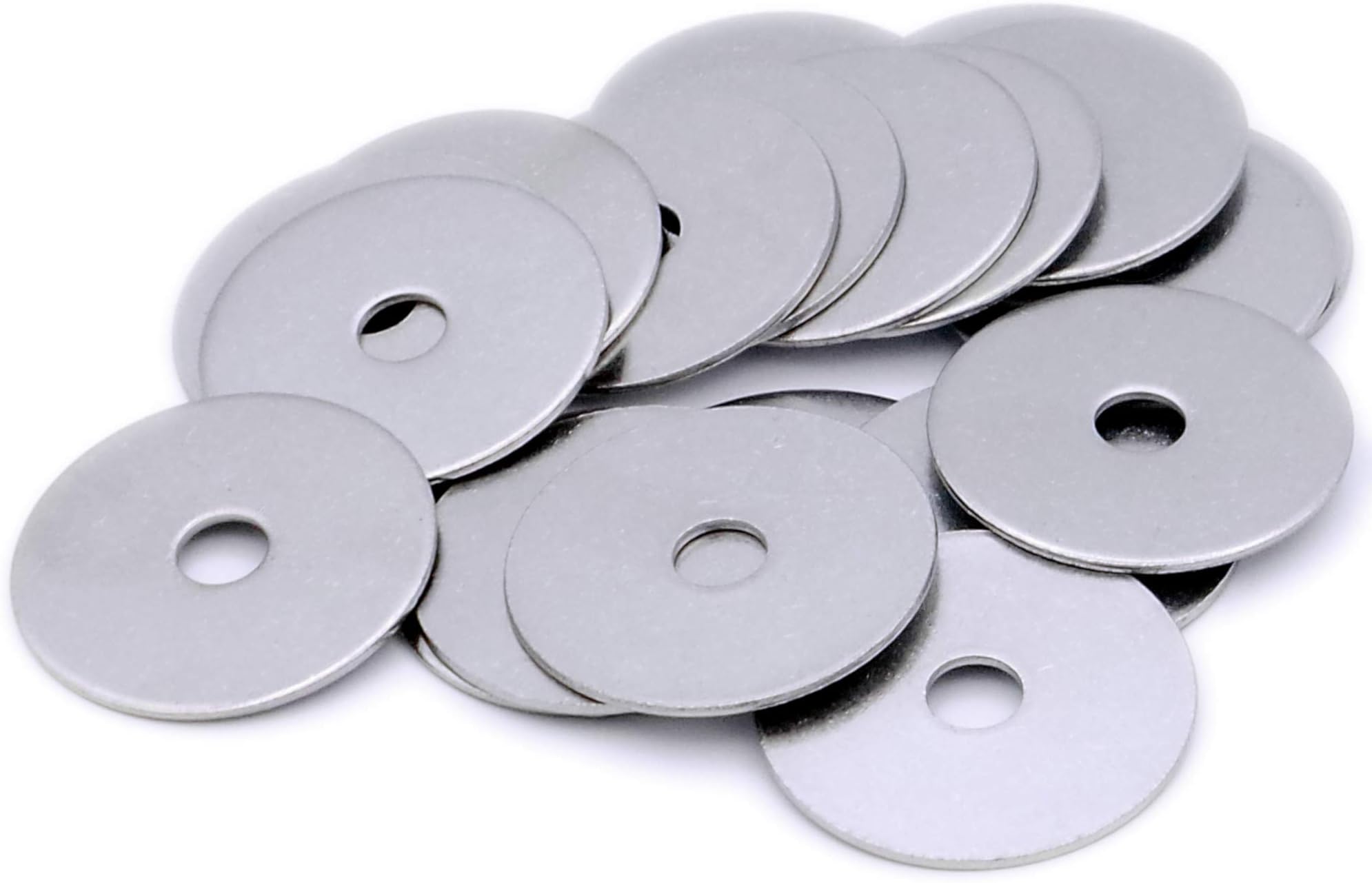 M4 (4mm x 15mm) Flat Repair Washer (Large OD) - Stainless Steel (A2) (Pack of 20)