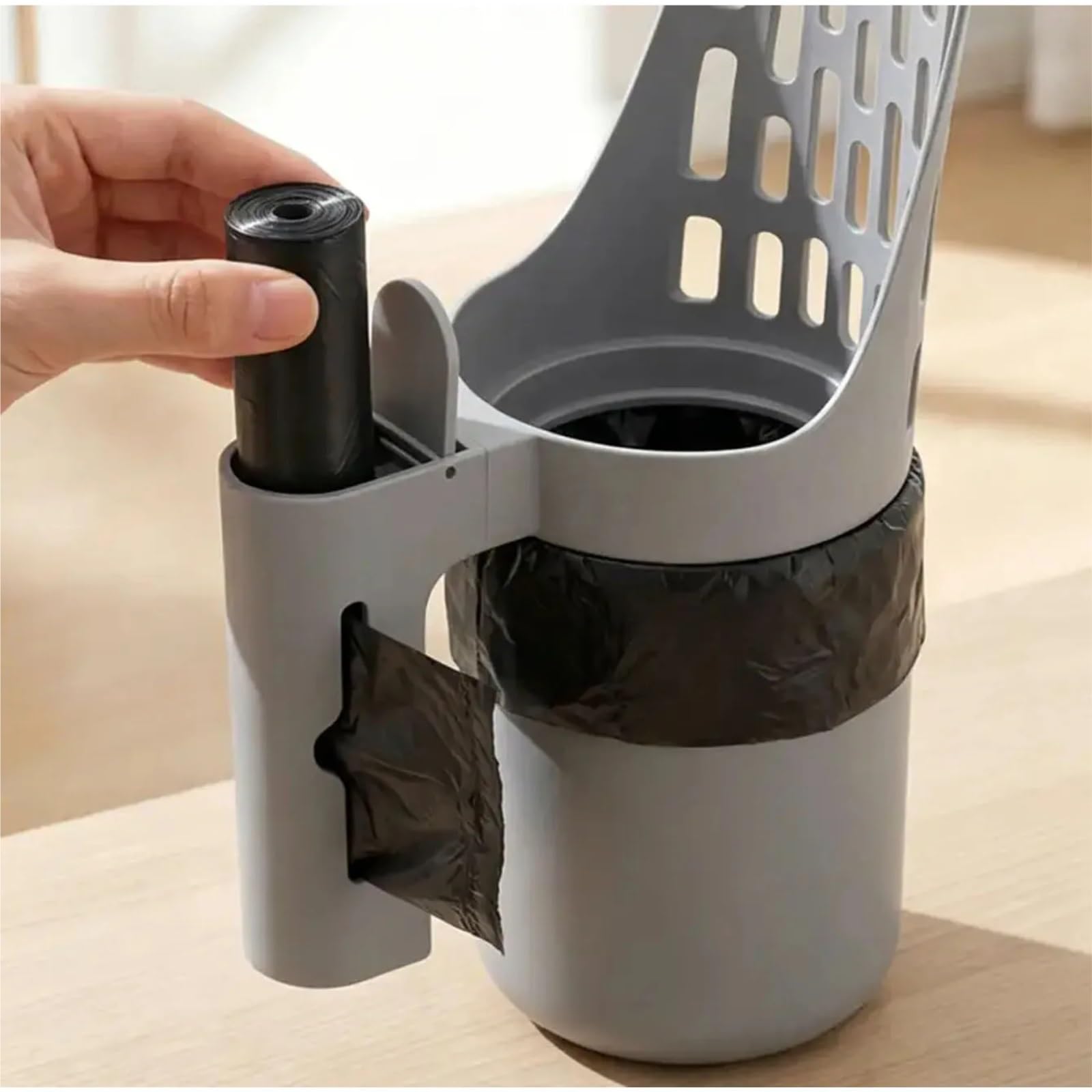 Katzenstreulöffel Mit Großem Fassungsvermögen, Berührungsloses Design