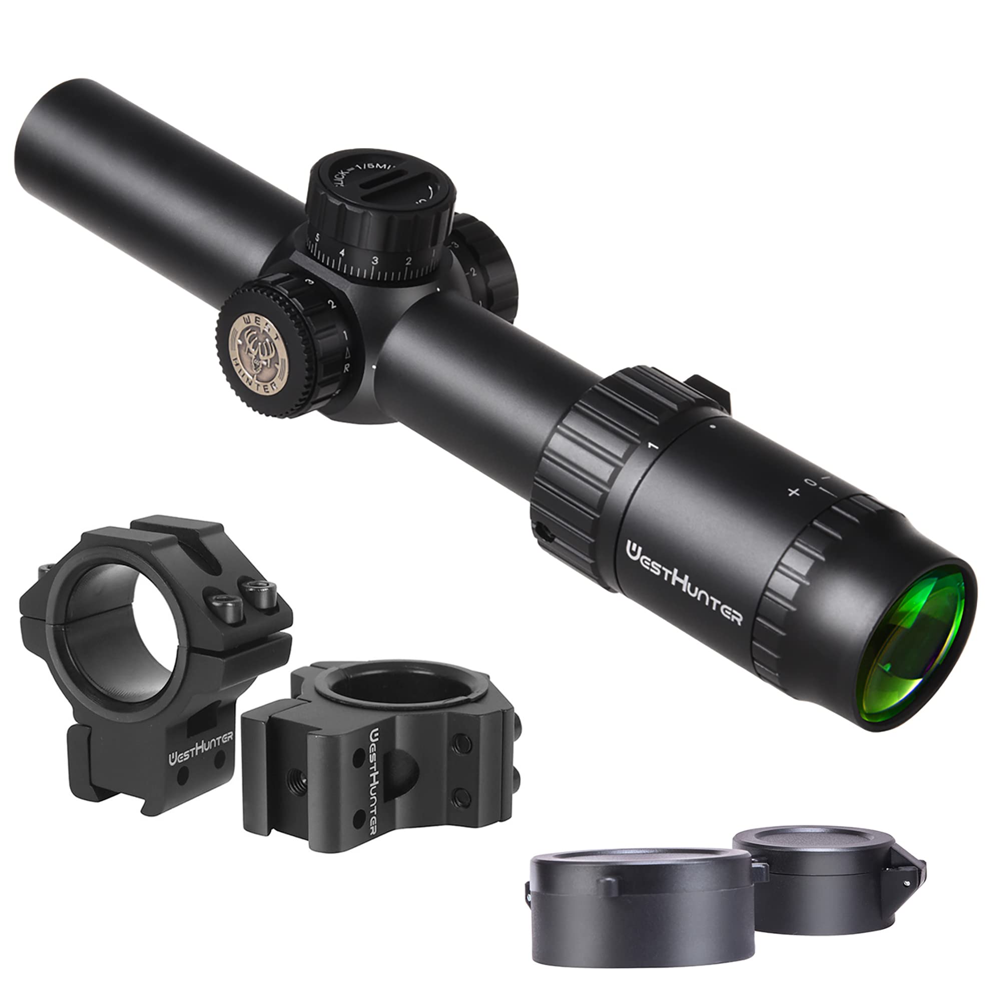 Amazon.co.jp: WestHunter Optics HD 1-6x24 IR LPVO ライフル
