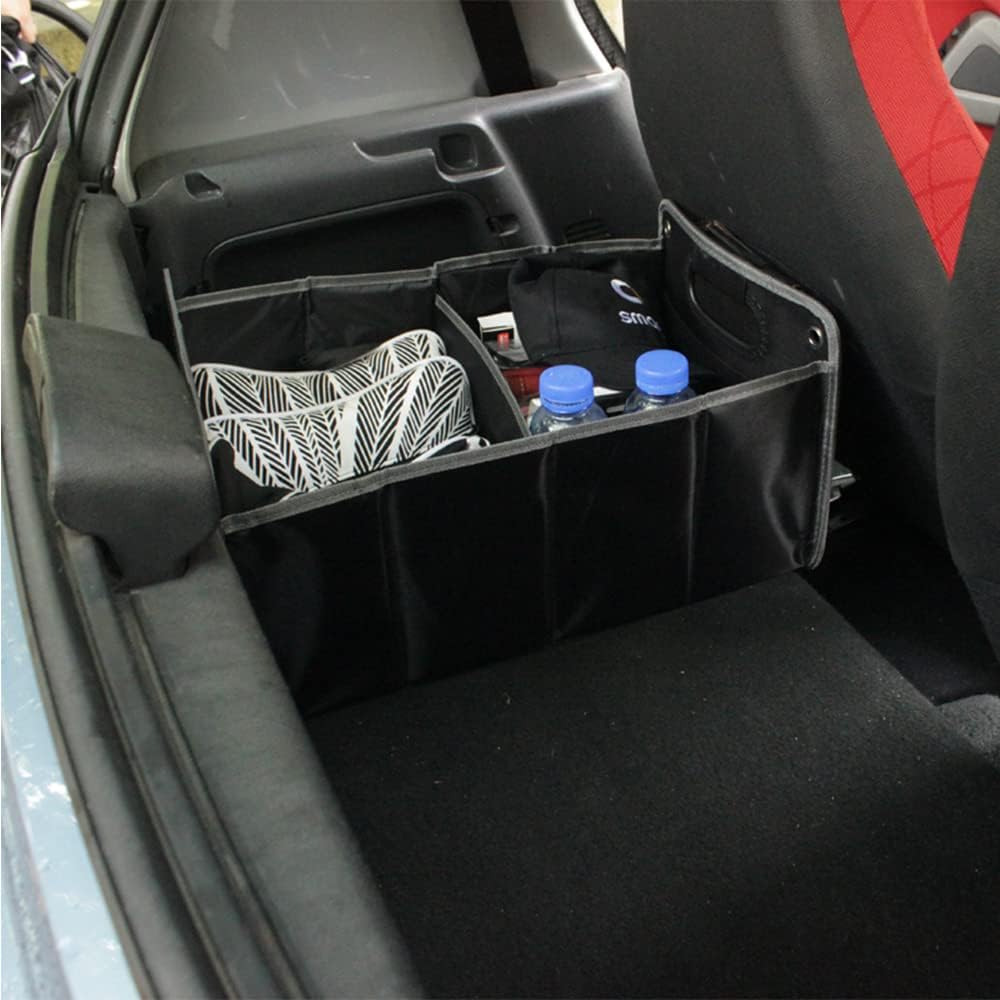 Bagażnik samochodowy schowek do Mercedes Smart 453 451 Fortwo Forfour składany kosz organizer torba auto uniwersalne akcesoria