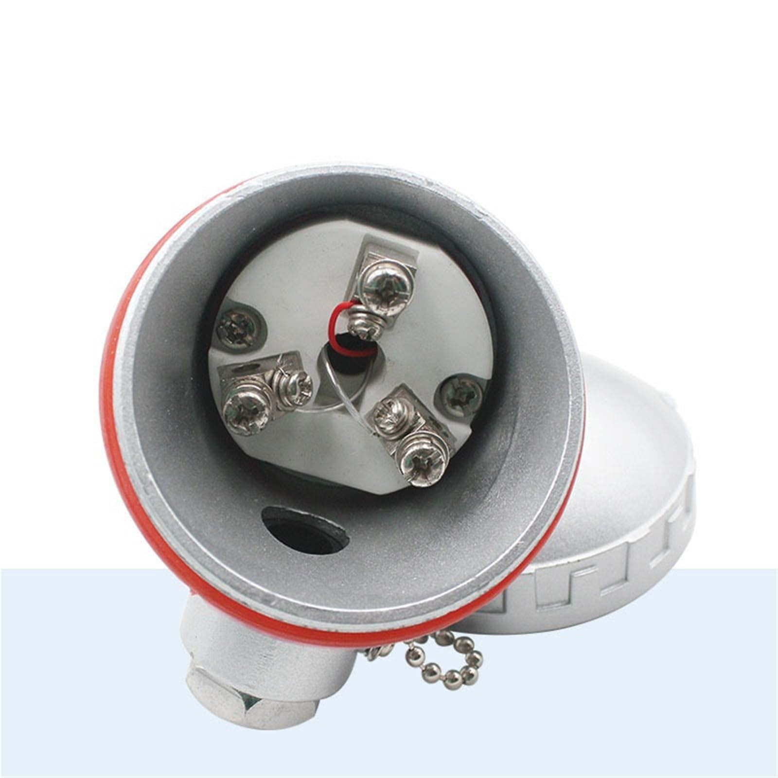 Sensor de alta temperatura de acero inoxidable PT100 utilizado for controlador de transmisor de temperatura blindado de 4-20mA 1 Uds(Probe 50mm)