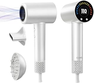 CONFU Hair Dryer, 110000 RPM Fast Drying Blow Dryer with Magnetic Diffuser and Concentrator, Professional Lightweight Ionic Hair Dryer for Women and Men Global Recycled Standard Global Recycled Standard Global Recycled Standard