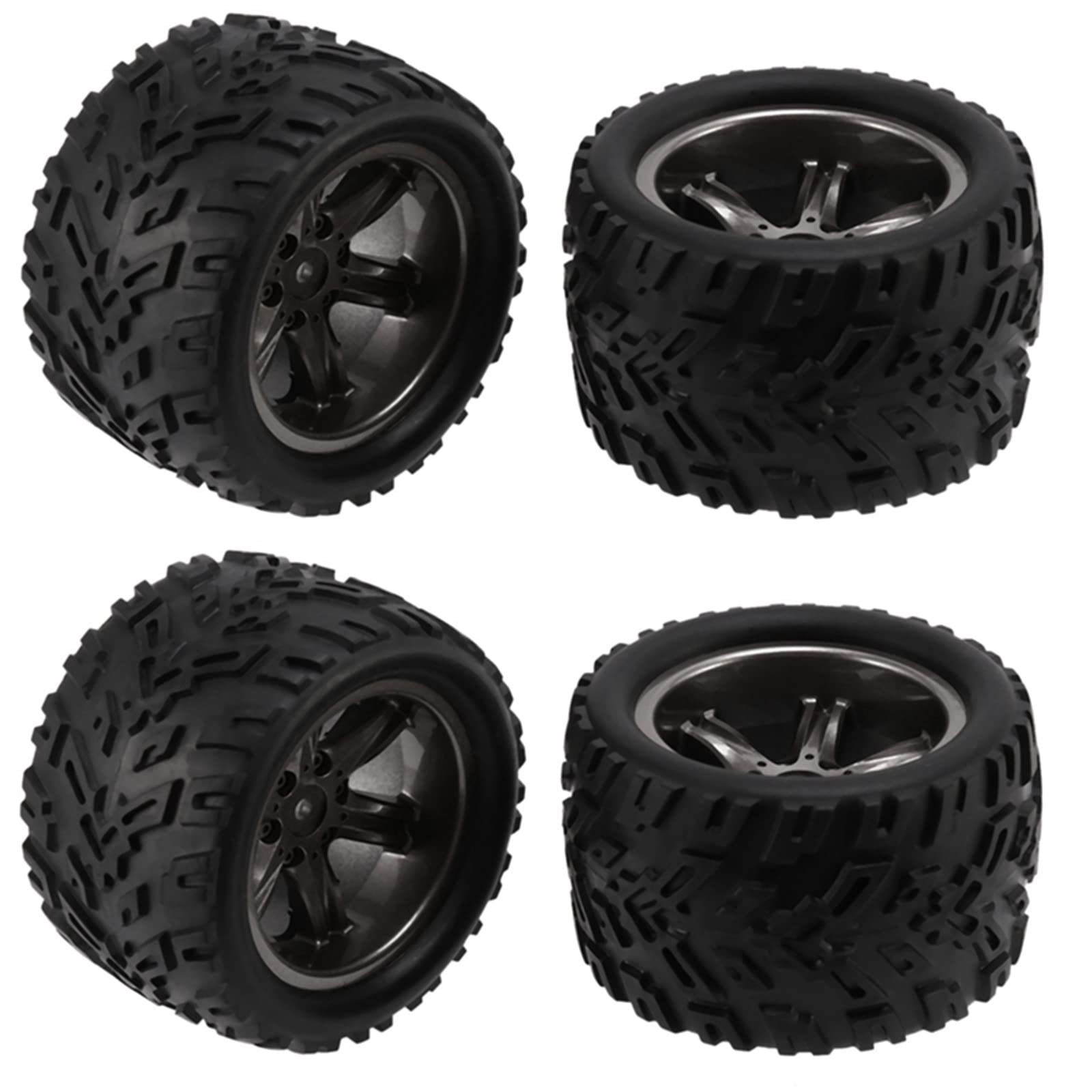 4Pcs Tires Tyre Wheel 1/12 RC Car Spare Parts Accessories Fit For XINLEHONG 9125 9116 X9115 X9116 Fit For GPTOYS S911 S912