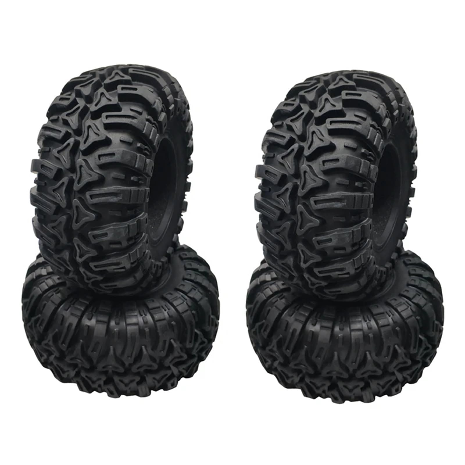 Compatibile Con Traxxas TRX4 Per Axial SCX10 Per Wraith RR10 4 Pezzi Pneumatici In Gomma Da 2,2 Pollici 128X60MM Per 1/10 RC Crawler RC Car Ruota
