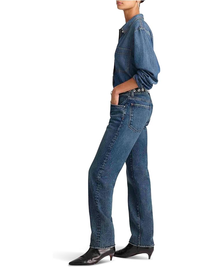 Madewell Dean Easy Straight Jean in Greendale Wash - #2 of 5