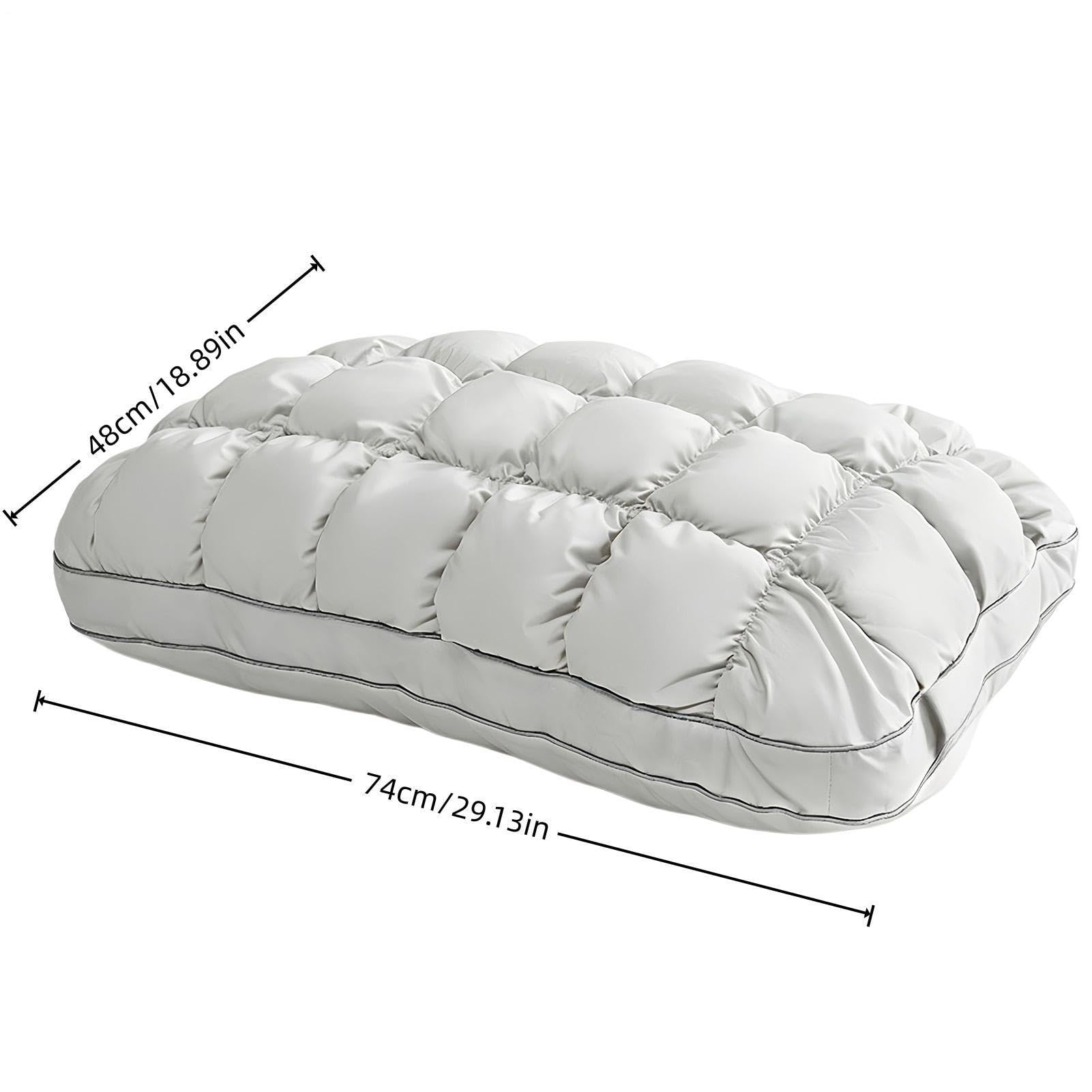 Cuscino Cloud Trapuntato, Traspirante Trapuntato Effetto, Rinfrescante | Cuscini Imbottiti In Microfibra Corpo, Braccio, Pancia, Fianco, Collo, Spalla, Viaggio, Ospedale, Hotel E Casa