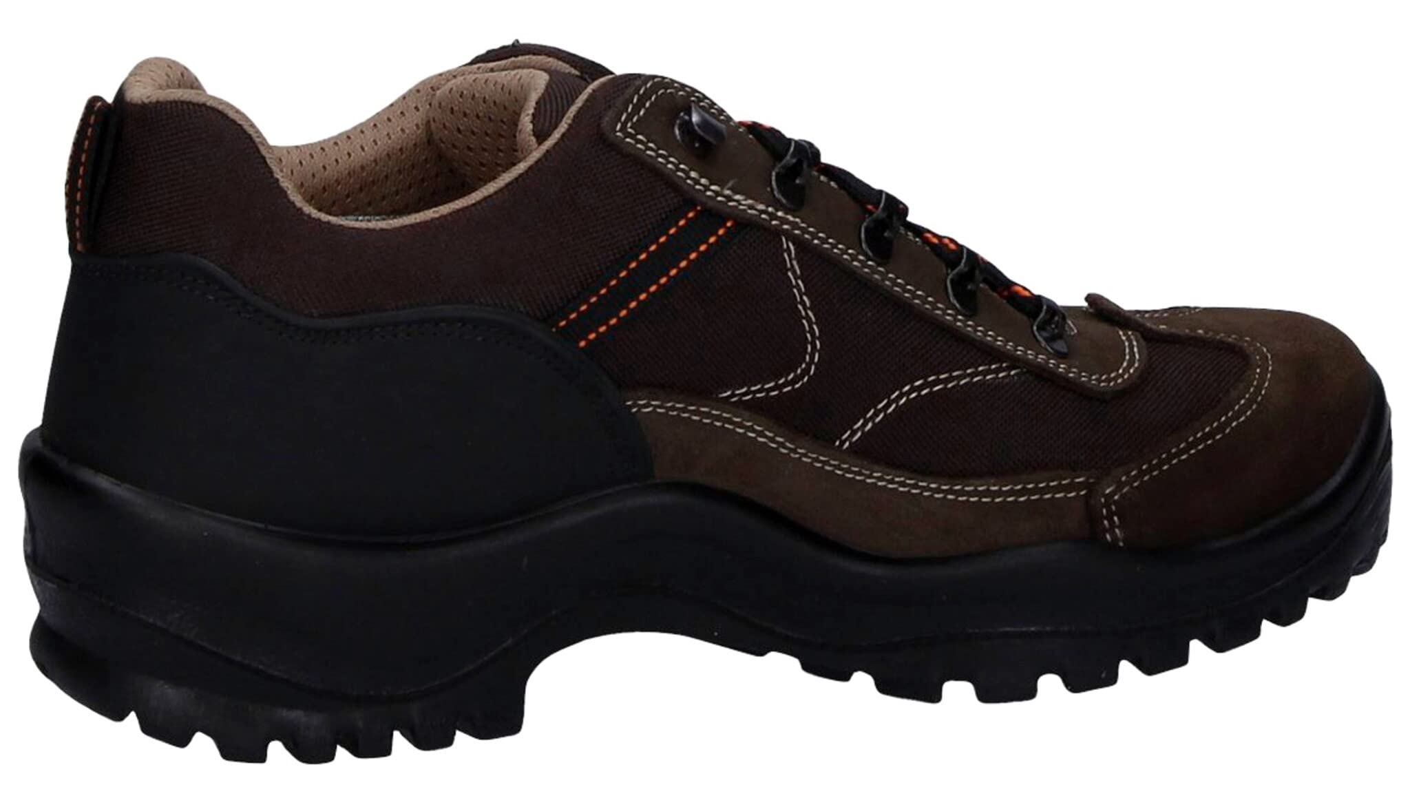 Grisport Outdoor półbuty sznurowane brązowe kombi, brązowy, 45 EU