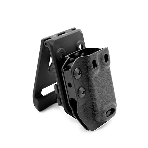 GRITR IWB/OWB - Soporte para cargador de pistola - Mag Carrier se adapta a 0.354 in/0.394 in/.357/.40/.45 doble pila, 0.354 in/.40/.45 cargadores de