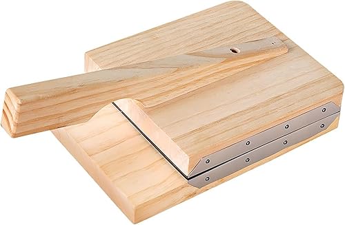 Miniatura 1 de ZOLPD Prensa de tortilla de bambú,Herramienta de prensado de masa de madera, prensador de piel de bola de masa de madera,Prensador de tortillera