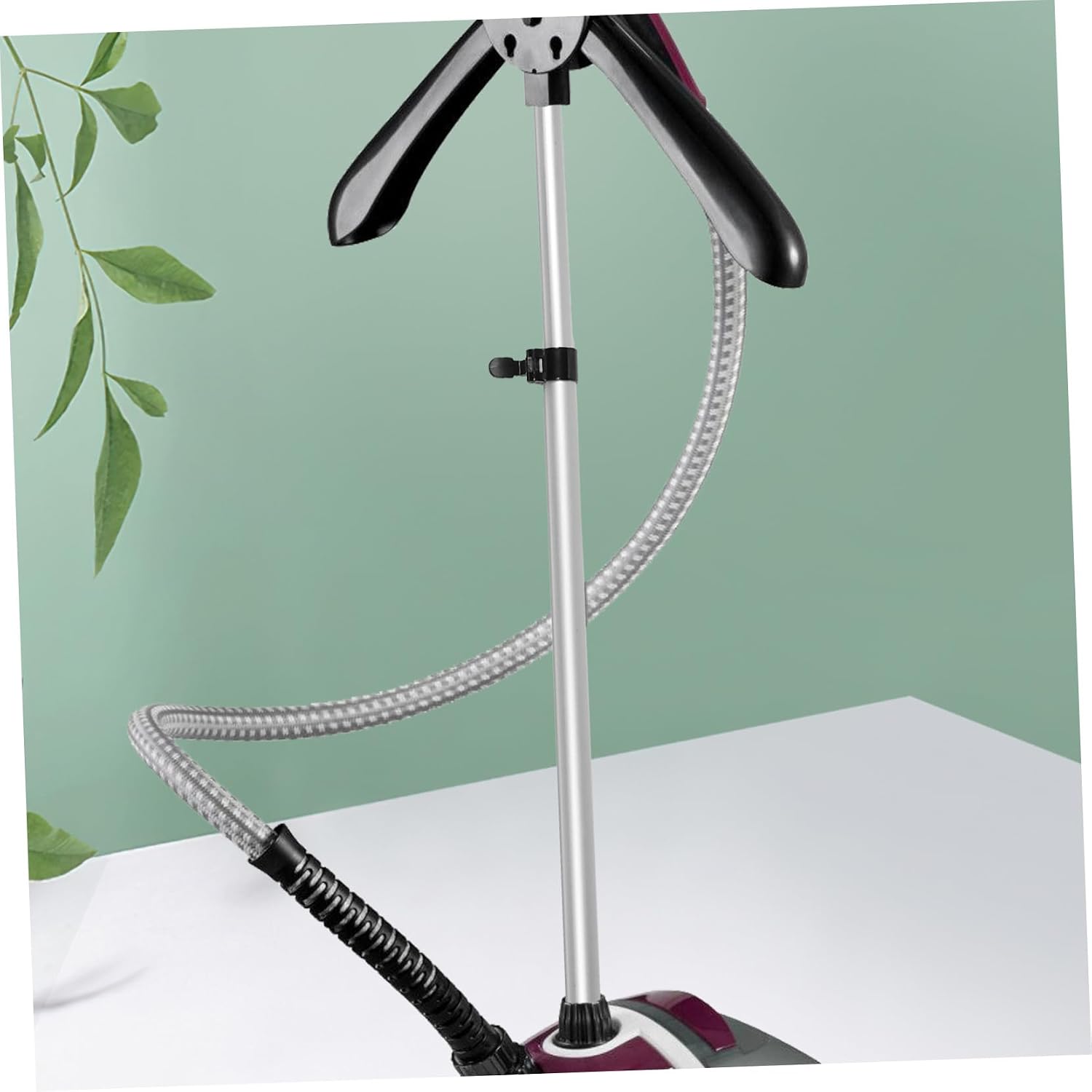 Zerodeko Telescopic Pole Accessory Portable Stand Rod for Garment Steamer Steam Rack