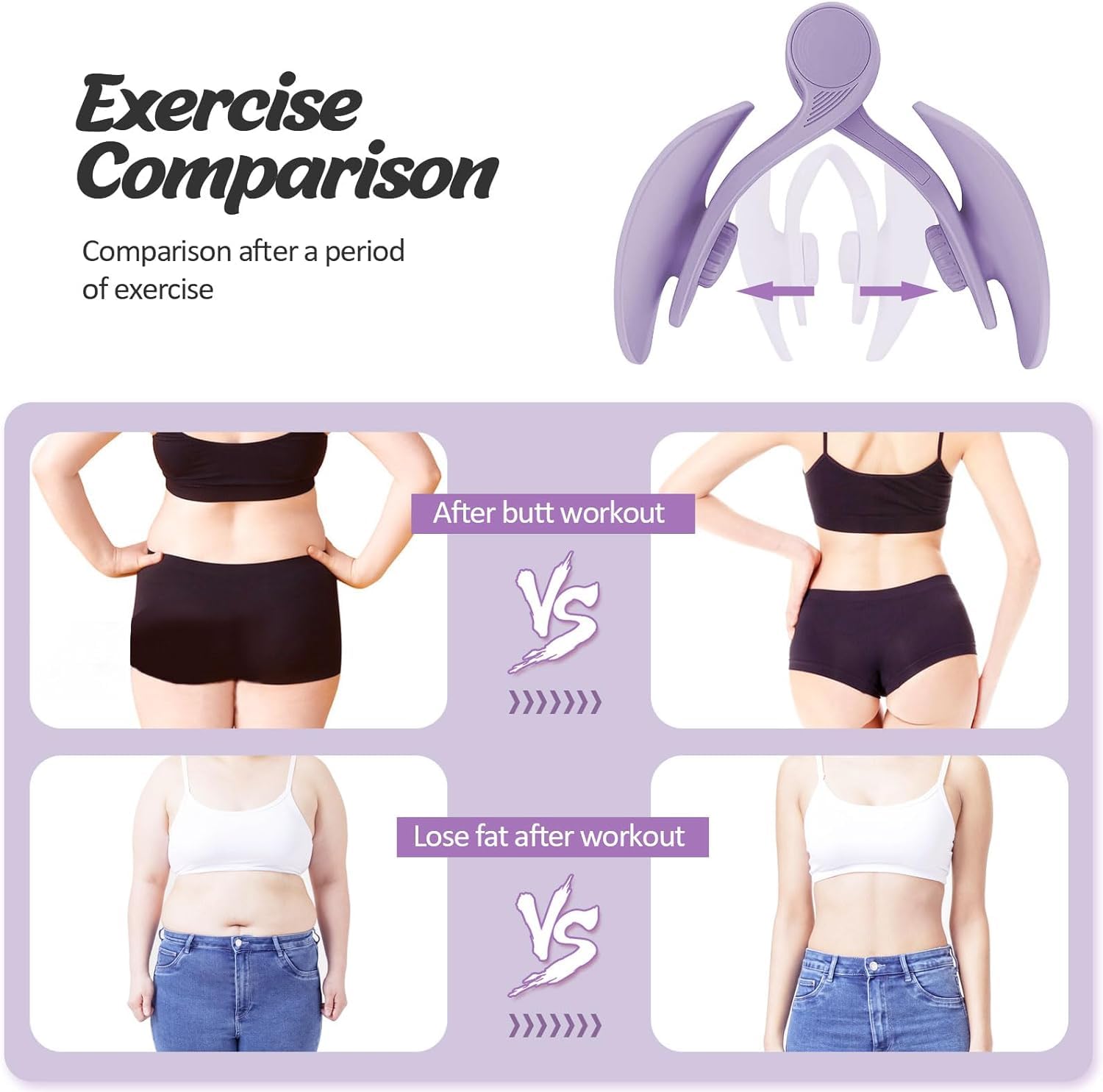 LeapBeast Hip Trainer Beckenbodenmuskeltrainer, Trainingsgerät für Weibliches Gesäß, Postpartum Korrektur Werkzeug für Gesäß Beinarm Brust ​Arm und Beintrainer