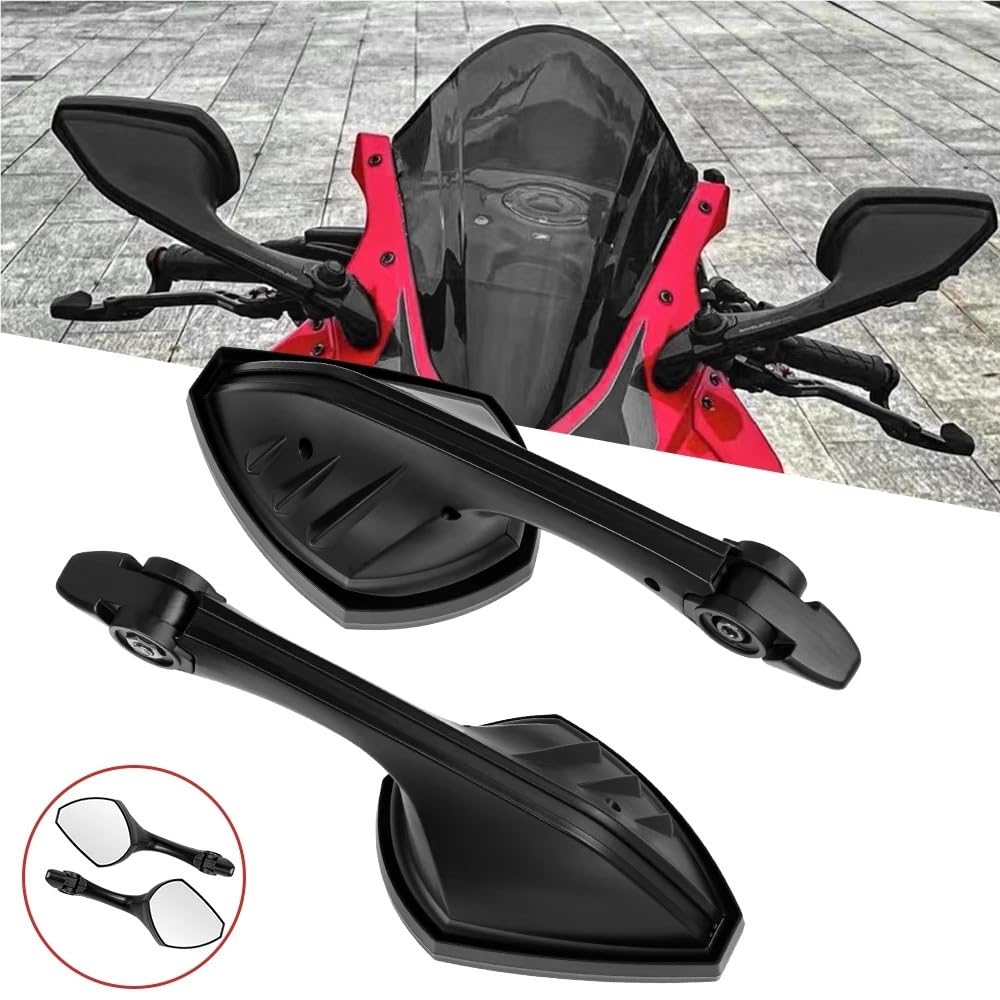 motos Miroir vélo Rétroviseurs De Carénage De Moto Libra 2 Napoleon Pour R6 CBR650R Et Ninja650 GSXR, Ensemble De Rétroviseurs Réglables
