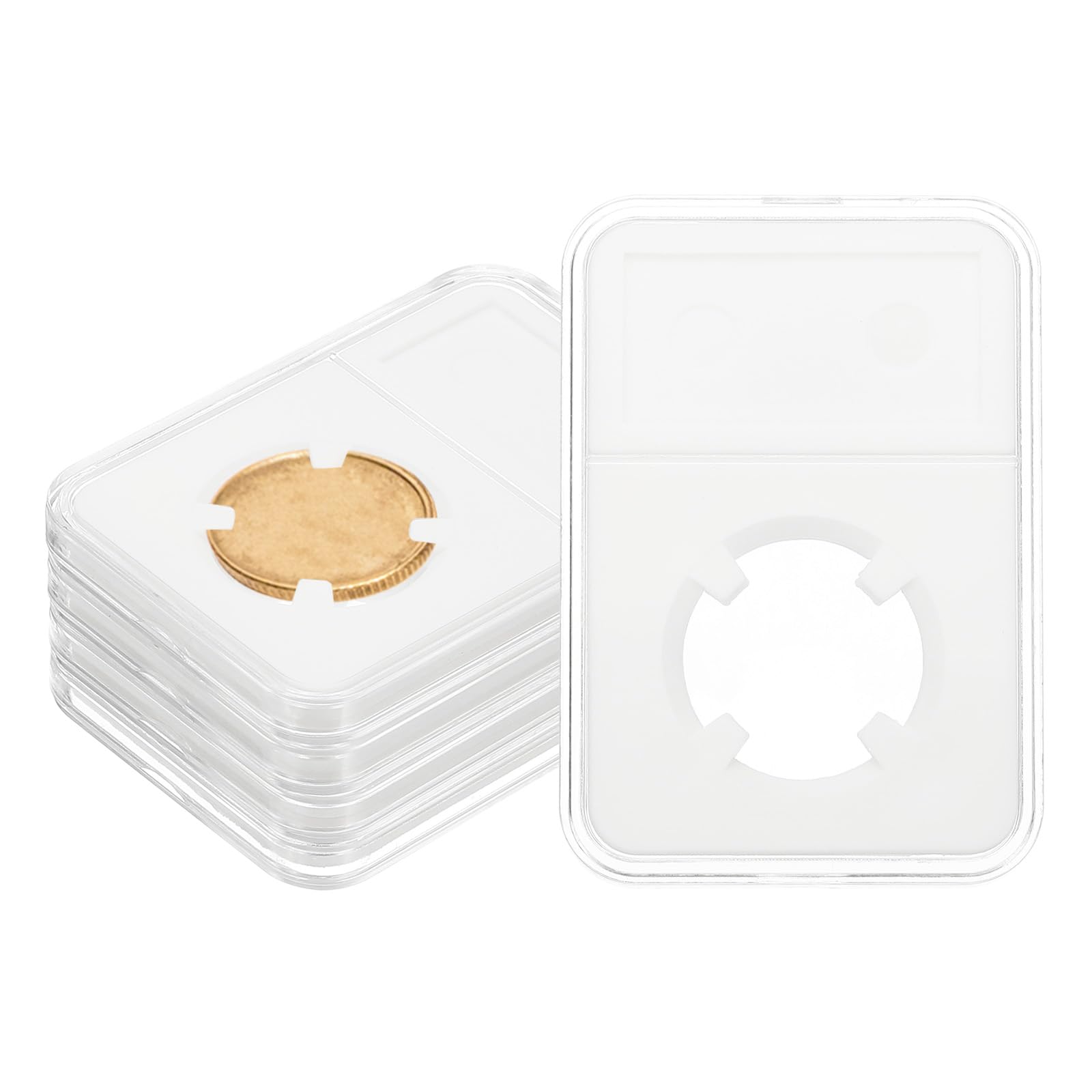 PATIKIL 25mm Coin Slab Display Holder