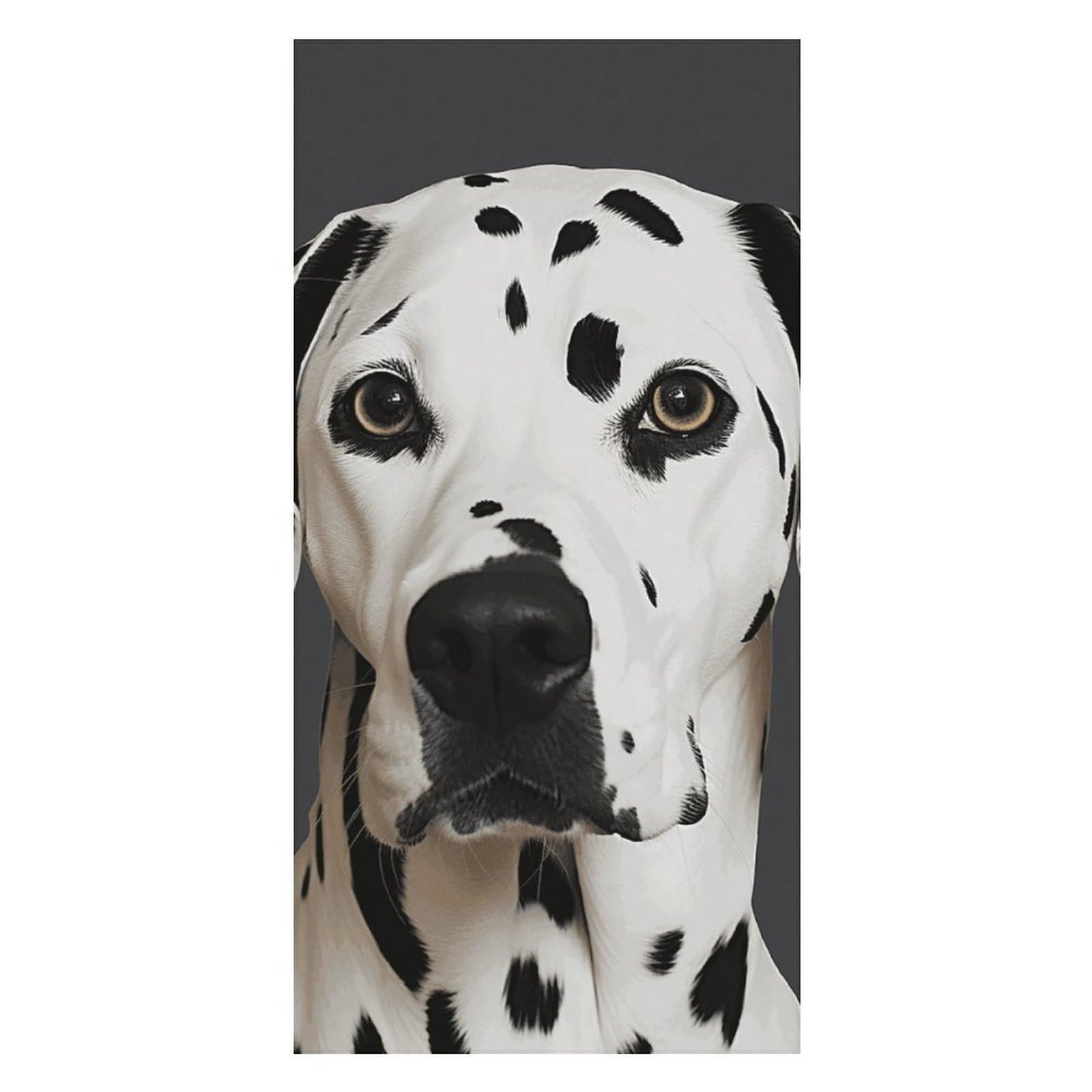 QMKFWT Dalmatian Beach Towels Extra Large, Quick Dry Absorbent Multipurpose, Oversized Beach Towel, Sand Free Foldable Lightweight, Travel Towel, for Beach Pool Camping Travel Vacation, 63x31.5 in