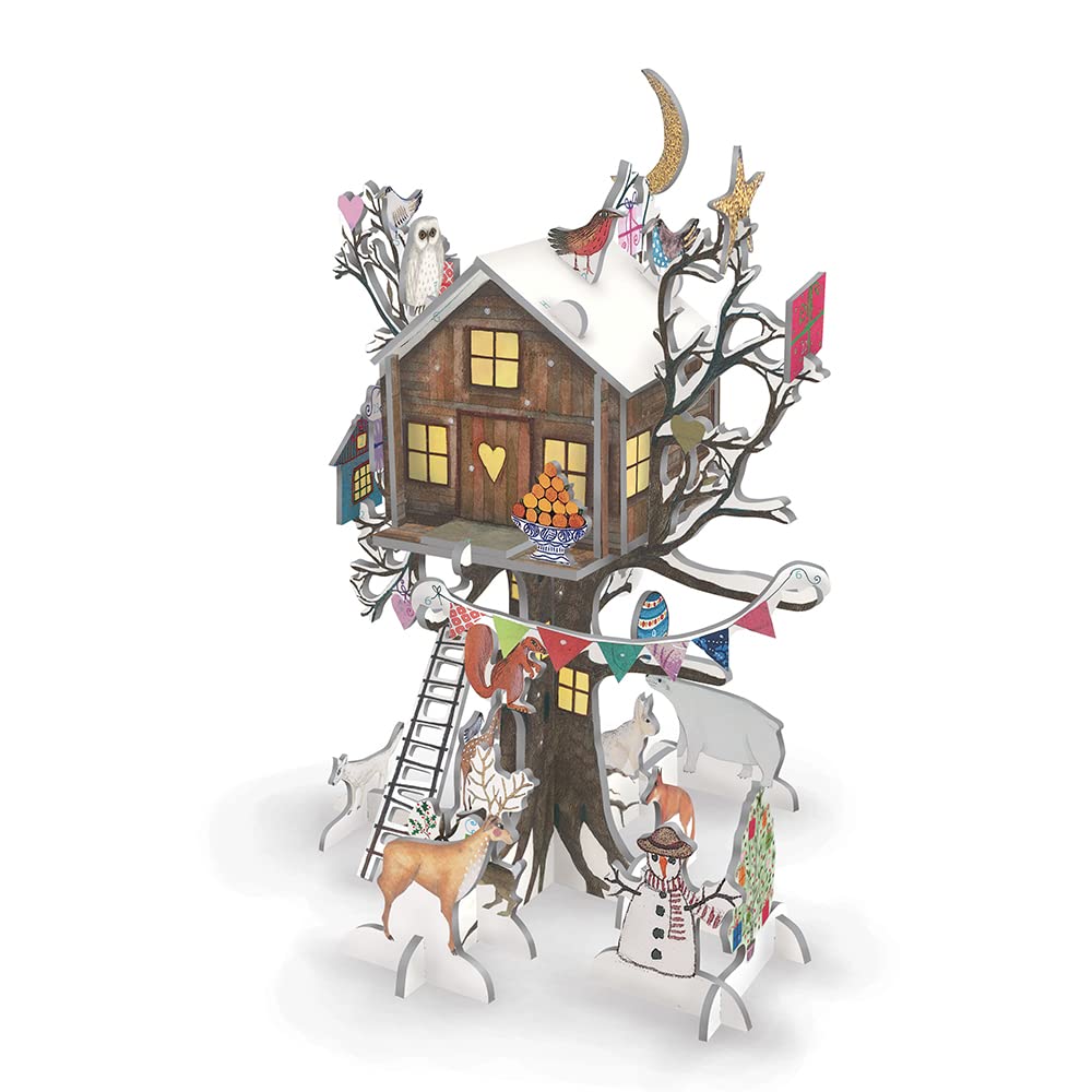 Roger la Borde Pop & Slot 3D Advent Calendar - Christmas Treehouse POP 102