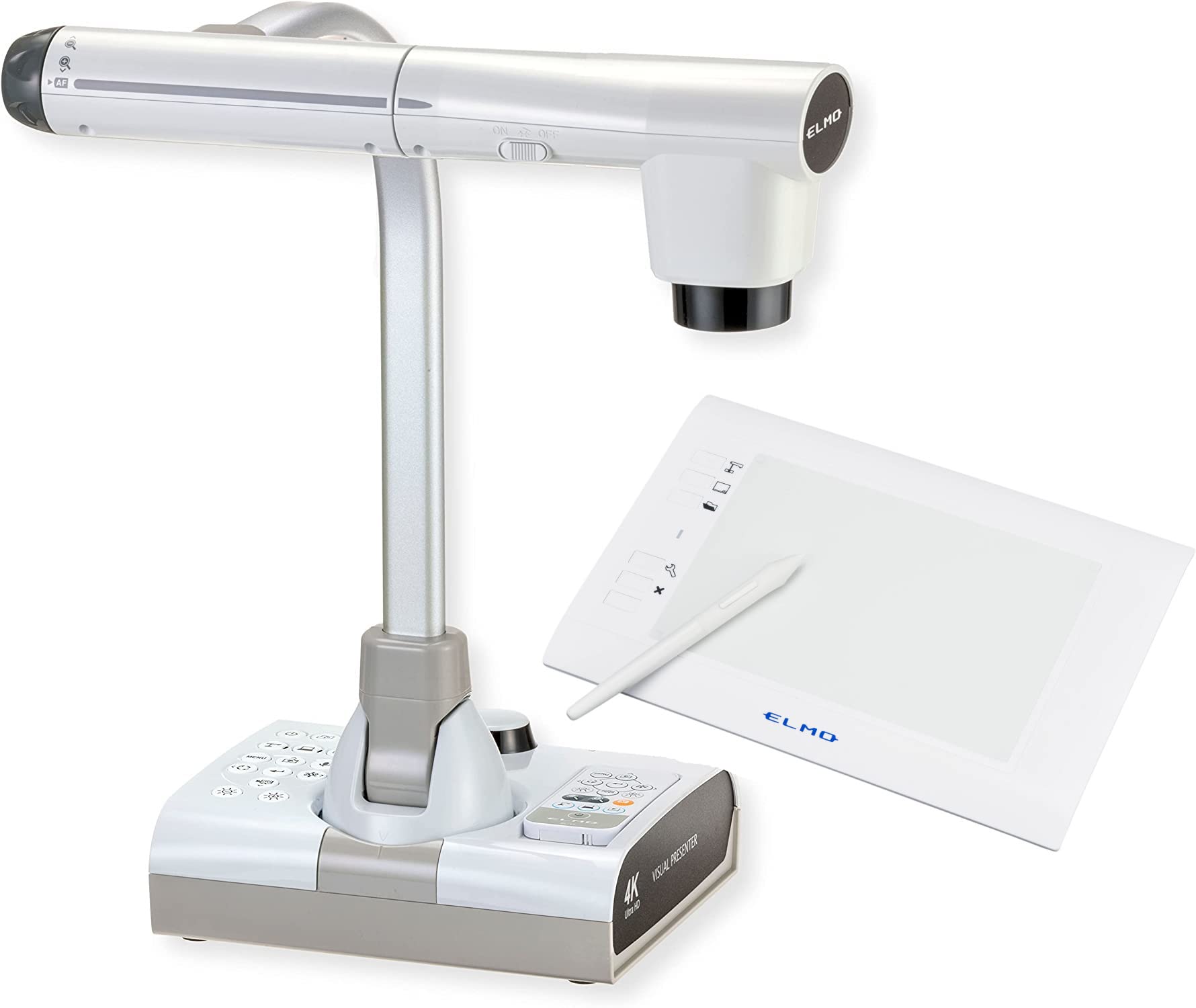 Elmo 1380 Model TT-12G Interactive Document Camera, 4K Ultra HD, 12MP 1/2.3