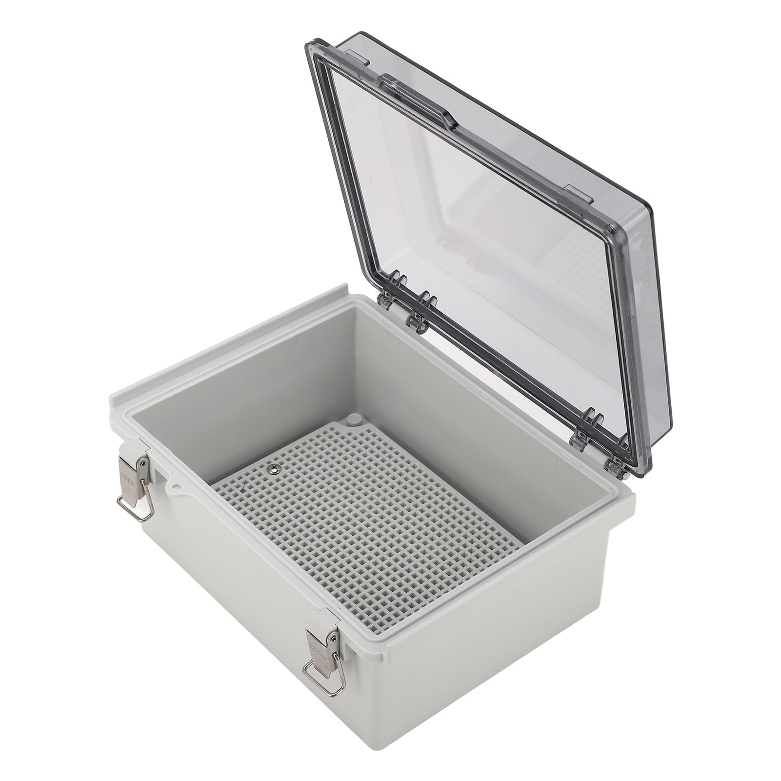 Electrical Junction Box, Water Resistant with Clear Cover, Universal Project Enclosure for Outdoor Cable Wire Connectors - Image 2
