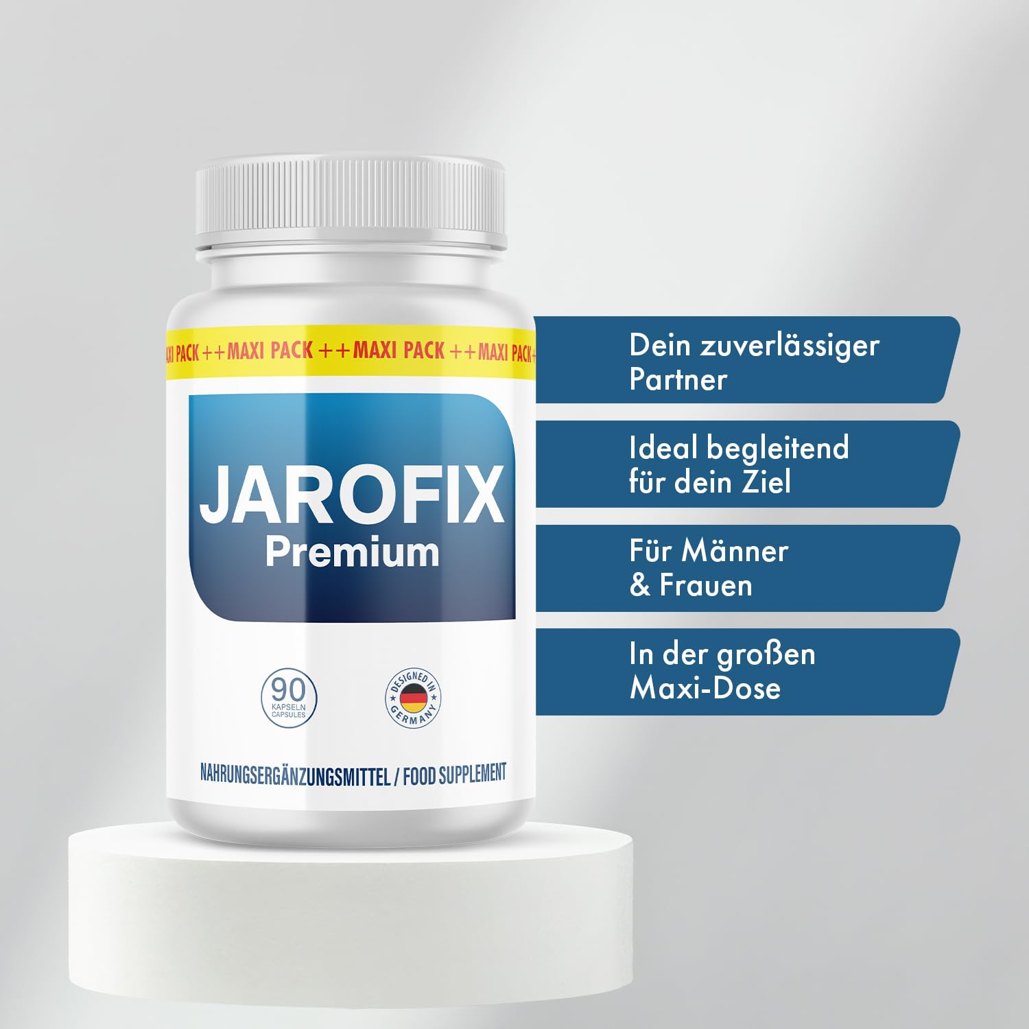 Jarofix Premium Kapseln | Für einen aktiven Lebensstil | 90 Kapseln