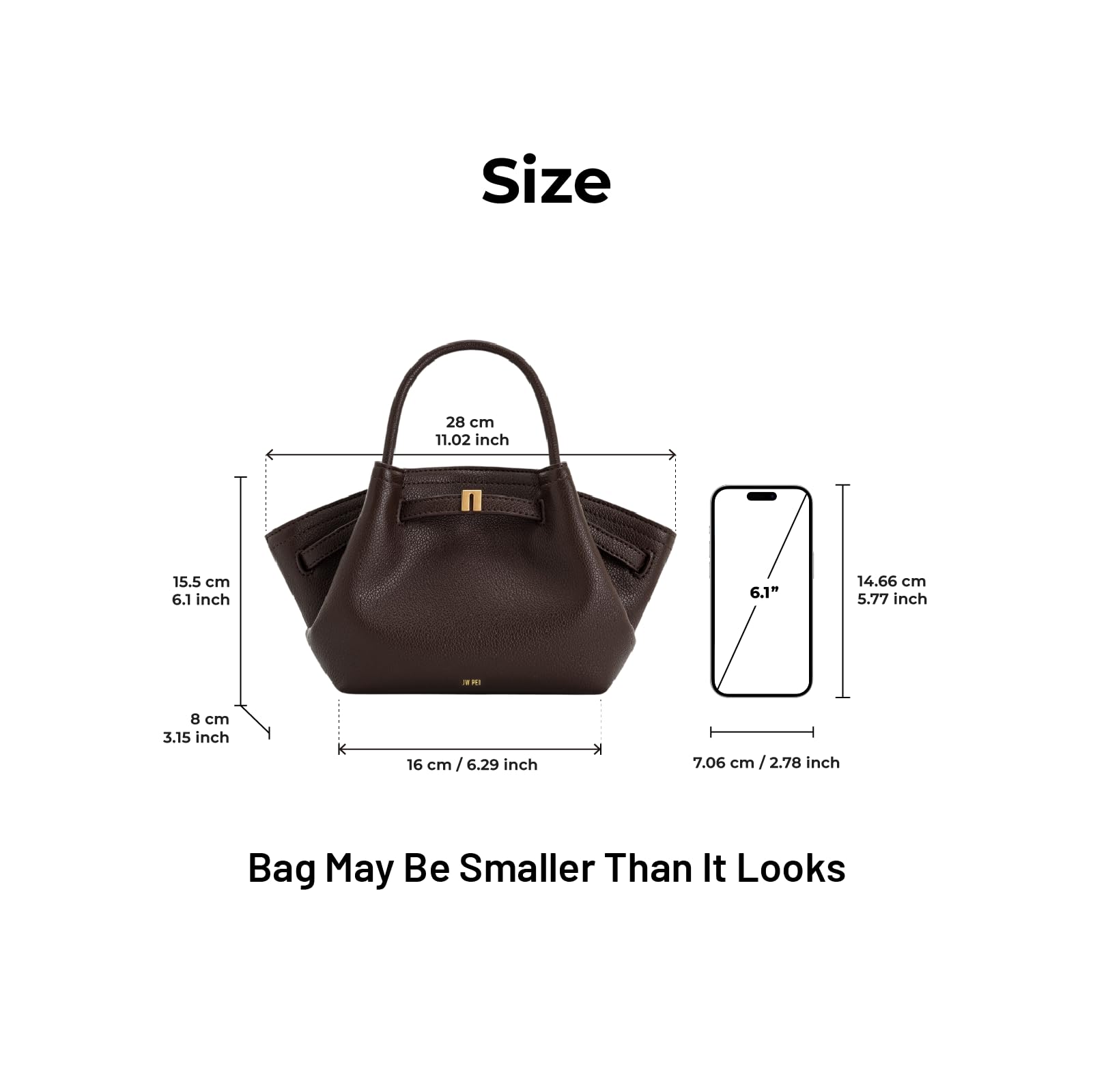 JW PEI Hana Mini Borsa Tote da Donna