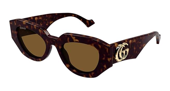 GUCCI サングラス　GG3636N/F/S Z99HA ハバナ　ブラウン Gucci™ GG0036SN Square Sunglasses | EyeOns.com