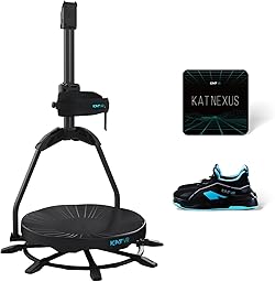 KAT Walk C2 CORE VR Treadmill | 360° Omni-Directional Walking Platform for Gaming & Fitness | Works with SteamVR, Compatible with Leading VR Headsets US Size 10