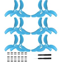 12 Pcs Avata 2 Propellers for DJI Avata 2 Accessories,Low-Noise Blades Props Wings Replacement Blades Accessories Blue