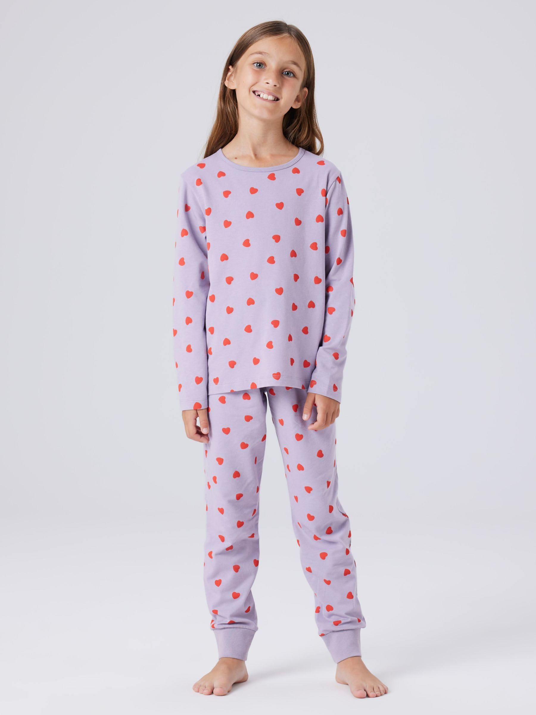 NAME IT Girl Pyjama Set Bio-Baumwoll