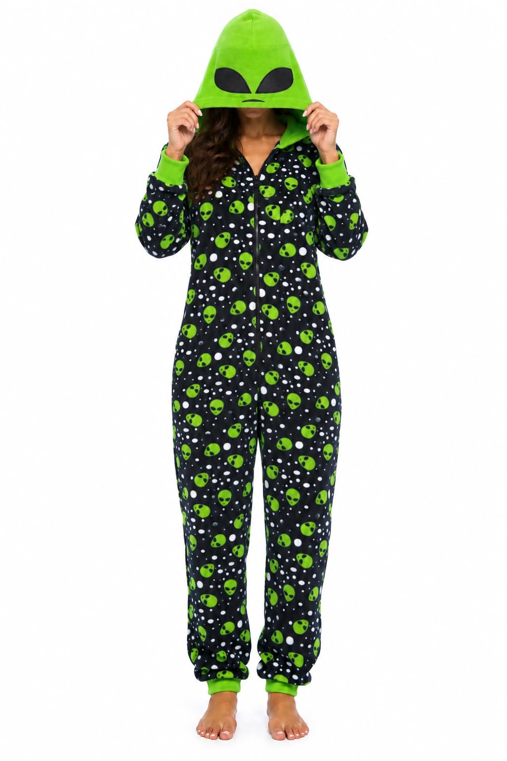 Just Love Alien Adult Onesie