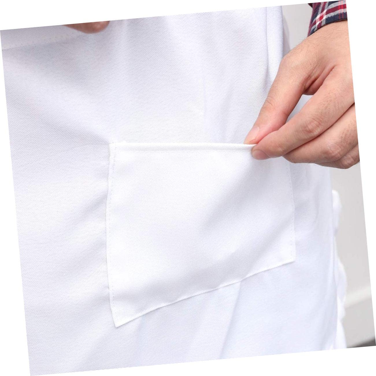 MAGICLULU 4 Delantales De Chef Para Hombres Delantales De Parrilla Para Hombres Disfraces Para es Y Mujeres Vintage Para Mujeres De Cintura Con Bolsillos Traje