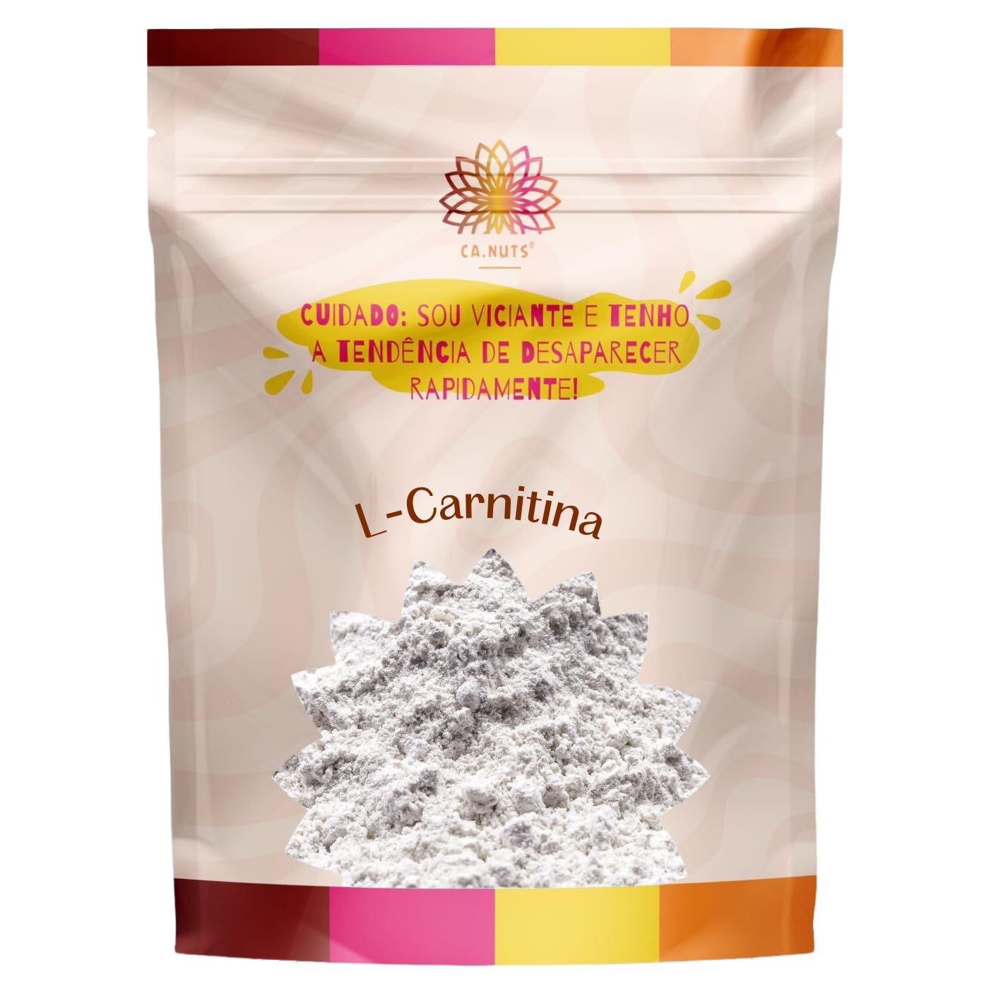 l carnitina em pó L-carnitina em pó Ca.nuts Premium (250g)