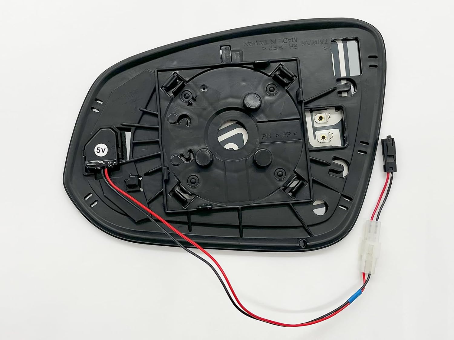 APA Replacement for Exterior Rear View Mirror Glass Power Heated with Blind Spot Detection 2013-2018 RAV4 2016-2021 TACOMA 2013-2017 4Runner Passenger Right Side 879310R090 TO1325129