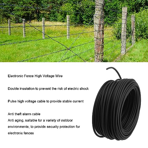 Câble d'impulsion haute tension double isolation pour clôture de jardin 50m - 5