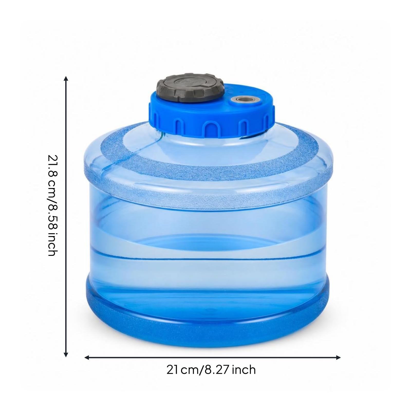 Tanica con Maniglia Ermetico | Trasparente, Tanica con Coperchio a Vite, Portatile, per, del tè, 5L, Stile A