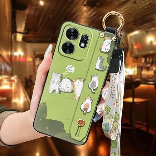 Phone Case Compatible with Honor Play60A, Soft case Anti-dust Shockproof Back Cover Dirt-resistant Design Cartoon Phone Holder R