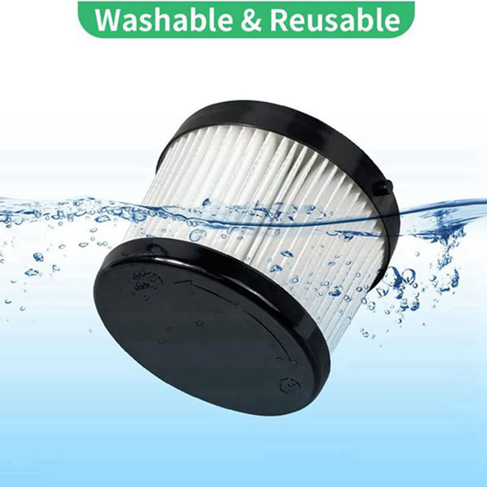 DCV5011H zestaw 16 filtrów HEPA do bezprzewodowego odkurzacza ręcznego DCV501HB, z 32 filtrami piankowymi i 4 szczotkami