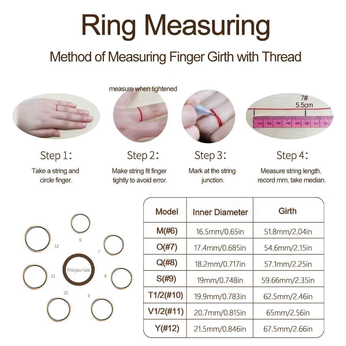 findtime Smart Ring - Anneaux de fitness ultra étroits - Moniteur de fréquence cardiaque - Moniteur de sommeil - Oxygène dans le sang - Moniteur de santé - Compteur de pas de calories - Podomètre