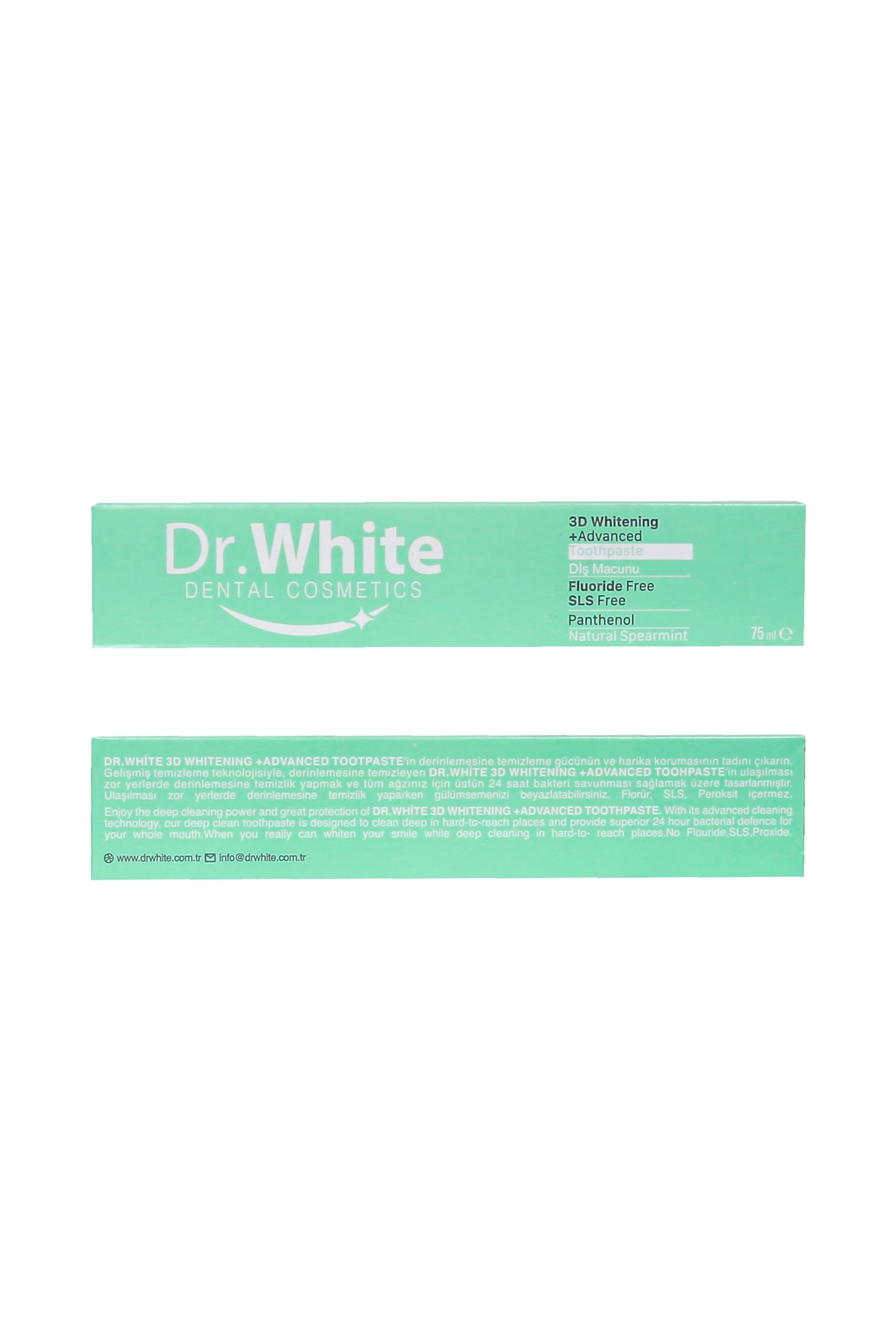 Dr.White 3D Whitening + Advanced Diş Macunu 75ml