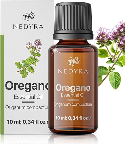 Aceite esencial de orégano, 100% puro y natural, sin diluir para el cuidado de la piel, para la salud de las uñas de los pies, crema facial y