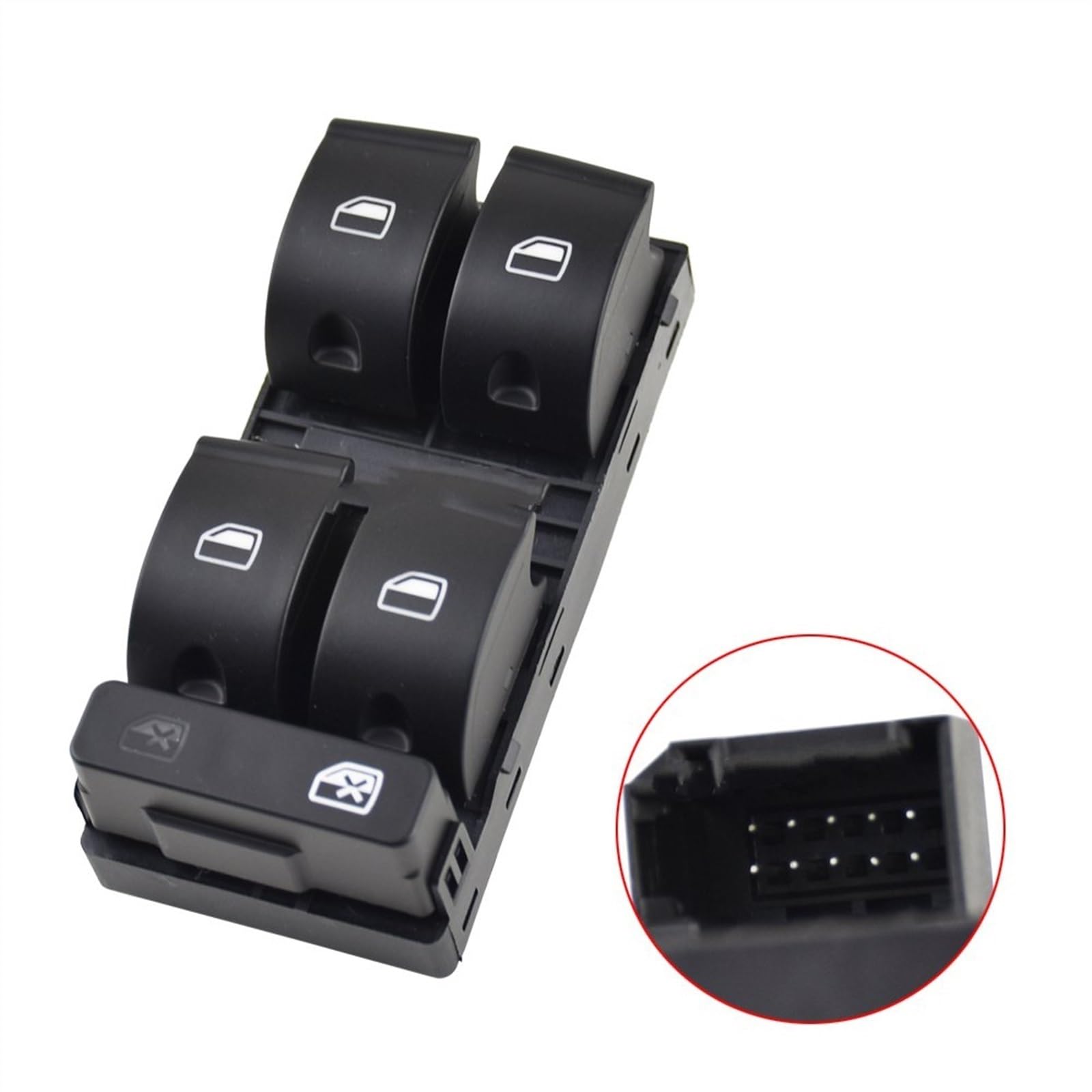 Interruttore di controllo del sollevatore elettric Per A4 B6 A4 B7 2003-2008 Auto Elettrica di Alimentazione per Master Finestra Interruttore di Pulsante Accessori Auto 8E0959851B 4F0959855A Interrutt