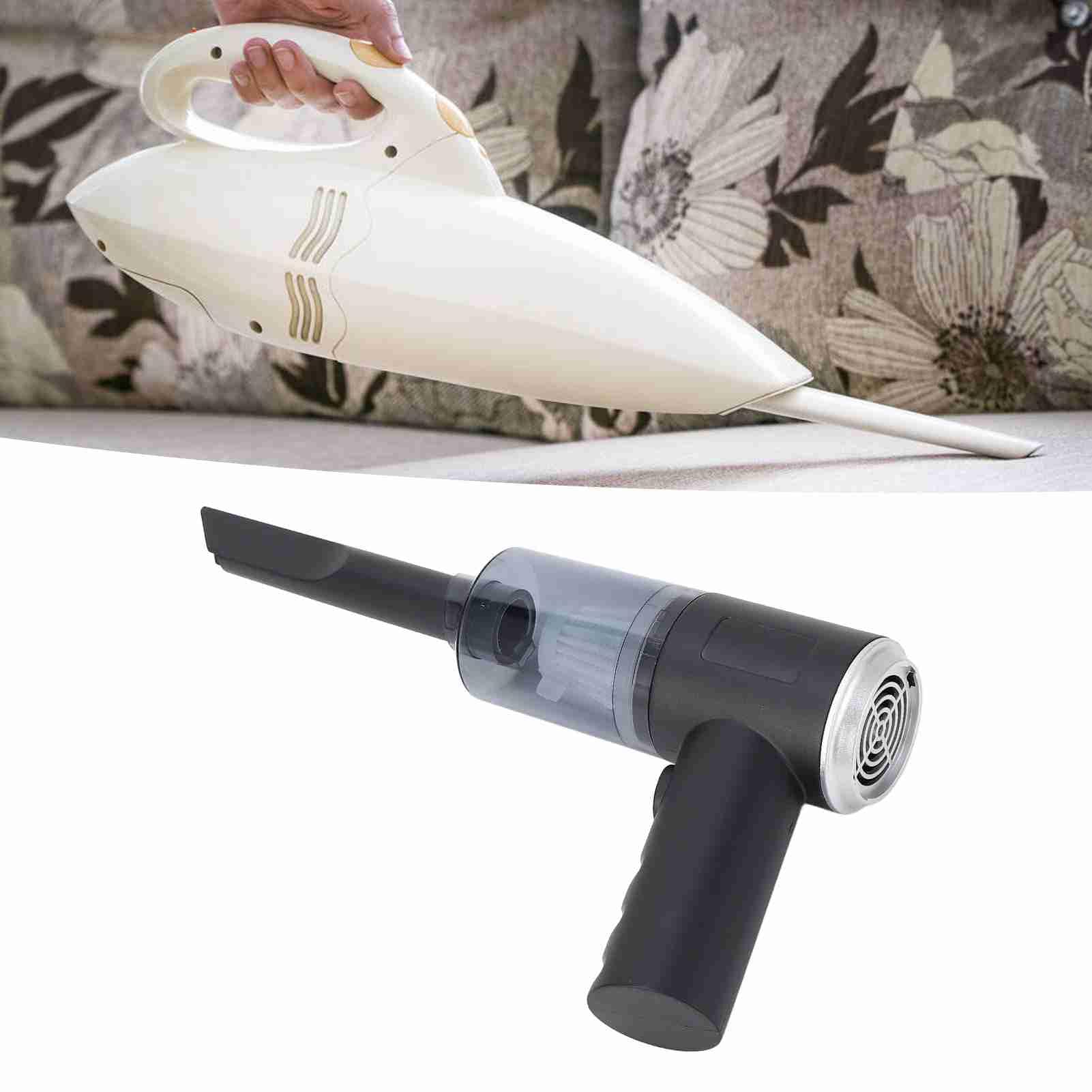 Gsycle Computer Vacuum Cleaner, Handheld Cordless Car Vaccume Rechargeable Powerful Suction Mini Keyboard Vacuum Cleaner for Home Car Office