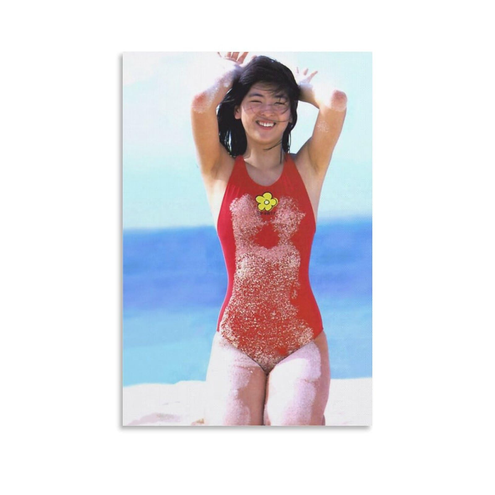 Amazon.co.jp: 中山美穂女優レトロ水着写真1ポスター プリント