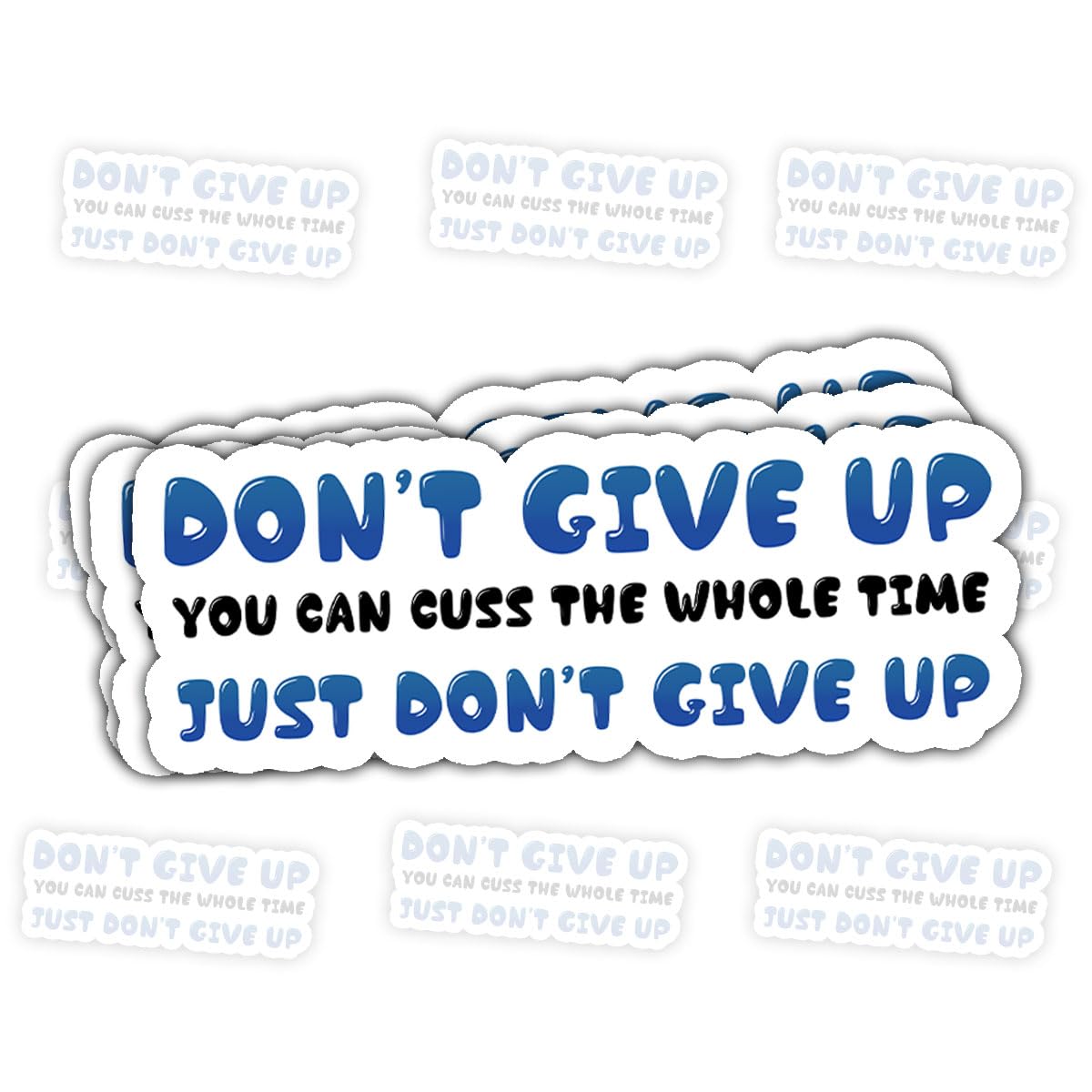 Lot de 3 autocollants humour cadeau original pour collègues et amis