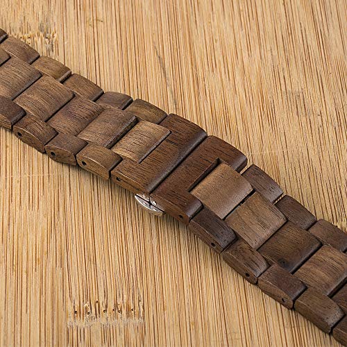 Kinobo Wooden Watch Band Walnut 38/40/41mm — view 4