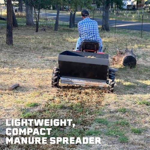 Titan Compact 8.7 Cu. Ft Manure Spreader