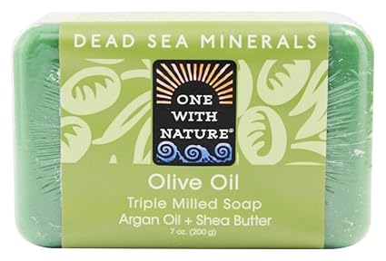 Amazon Com One With Nature Dead Sea Mud Dead Sea Minerals Soap 7 Ounce Bar Bath Soaps Beauty
